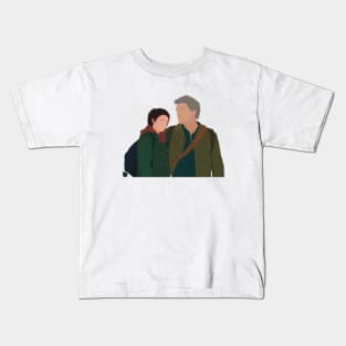 The Last of Us© Show Joel and Ellie Pedro and Bella Fan Art Kids T-Shirt